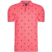 Polo Shirt Korte Mouw Mario Russo Polo Palm Tree