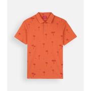 Polo Shirt Korte Mouw Oxbow Polo met korte mouwen en allover print PAL...