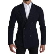 Kostuum D&amp;G Blazer met dubbele rij knopen stippen