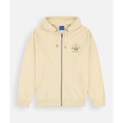 Sweater Oxbow Grafische fleece capuchon met volledige ritssluiting SAN...