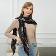 Sjaal V 1969 Chèche Flowers