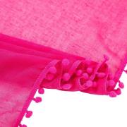 Sjaal Alberto Cabale Roze katoenen sjaal Elvia