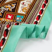 Sjaal Alberto Cabale Katoenen sjaal Green Athéna