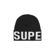 Muts Superdry Bonnet en maille avec logo femme