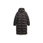 Donsjas Superdry Doudoune longue en microfibre femme