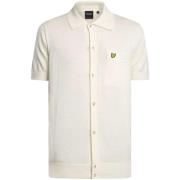 Overhemd Korte Mouw Lyle &amp; Scott Hennep gebreid shirt