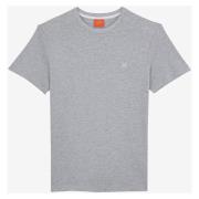 T-shirt Korte Mouw Oxbow Effen geborduurd T-shirt met 4 flarden borduu...