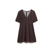 Jurk Superdry Robe courte fluide imprimée femme
