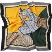 Sjaal Alberto Cabale Grote vierkante zijde Eleganthorse Zoé