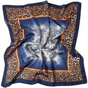 Sjaal Alberto Cabale Cheetah Cléo zijde vierkantje