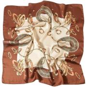 Sjaal Alberto Cabale Kleine zijden vierkant Multi-ringen Cléo