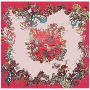 Sjaal Alberto Cabale Grote zijden sjaal Red Zoé