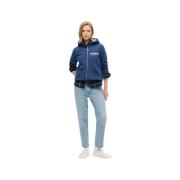 Sweater Superdry Sweatshirt à capuche zippé à logo métallisé femme Lux...