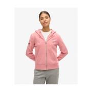 Sweater Superdry Sweatshirt à capuche zippé uni femme