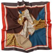 Sjaal Alberto Cabale Grote vierkante zijde Eleganthorse Zoé