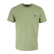 T-shirt Korte Mouw Fred Perry Ringer