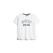 T-shirt Korte Mouw Superdry T-shirt ajusté à motif femme Athletic Esse...