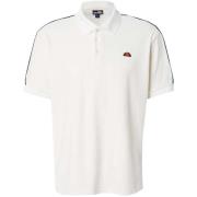 T-shirt Ellesse Sinise Velour Polo Shirt Off White