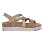 Sandalen Imac TAUPE DAISY