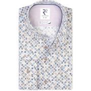 Overhemd Lange Mouw R2 Amsterdam R2 Overhemd Extra Lange Mouwen Print ...
