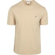 T-shirt Gant T-shirt Shield Logo Sand