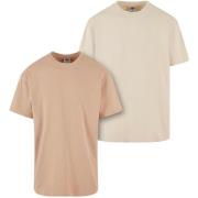 T-shirt Korte Mouw Urban Classics T-shirt oversize Heavy (x2)