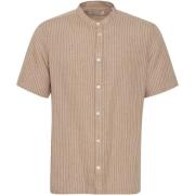 Overhemd Lange Mouw Casual Friday Chemiserayée en lin Anton