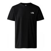 T-shirt The North Face NF0A87NG M SS SIMPLE DOME-JK3 BLACK