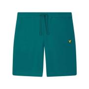 Korte Broek Lyle &amp; Scott ML414VOG SWEAT SHORT-X514 COURT GREEN