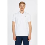 T-shirt La Martina CCMP02-PK001 PQT STR - EDUARDO-00001 OPTIC WHITE
