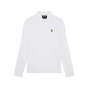 T-shirt Lyle &amp; Scott LP400VOG LS POLO-626 WHITE