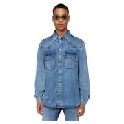 Overhemd Lange Mouw Diesel A03519-068ED D-OCEAN-01