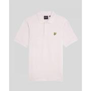 T-shirt Lyle &amp; Scott SP400VOG POLO-X599 MIST LILAC
