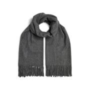 Sjaal Pieces 17083758 JIRA-DARK GREY MELANFE