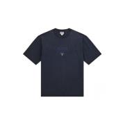 T-shirt Guess M4BI15 K8FQ4 GO PRINTED BAKER-FB6N BLUE GRAPHITE