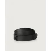 Riem Orciani NB0039 - MICRON NOBUCKLE-NERO