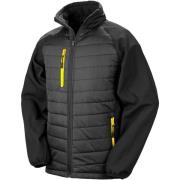 Donsjas Result Doudoune recyclée Softshell Black Compass Softshell