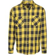 Overhemd Lange Mouw Urban Classics Chemise grandes tailles Urban Class...
