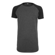 T-shirt Korte Mouw Urban Classics T-shirt Urban Classic shaped raglan ...