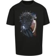 T-shirt Korte Mouw Urban Classics T-shirt Thorned Mask Oversize