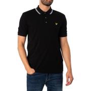 Polo Shirt Korte Mouw Lyle &amp; Scott Gestippeld poloshirt