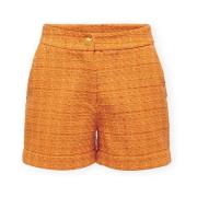 Korte Broek Only Billie Boucle Shorts - Apricot