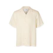 Overhemd Lange Mouw Selected Noos Regnoa Shirt - Egret