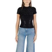 T-shirt Korte Mouw Guess SS MOCK NECK ALL OVER 4G TEE W4BI26 J1314