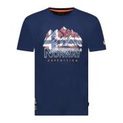 T-shirt Korte Mouw Geographical Norway Jummit Shirt
