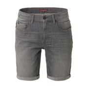 Broek No Excess Short Denim Stretch Grijs