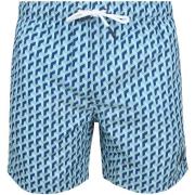 Bikini Suitable Zwembroek Print Blauw