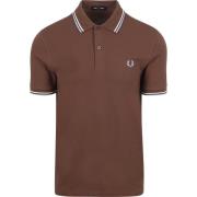 T-shirt Fred Perry M3600 Polo Bruin Y66