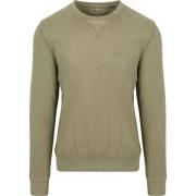 Sweater Superdry Sweater Classic Essential Olijfgroen