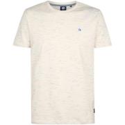 T-shirt Petrol Industries T-Shirt Sandstone Melange Ecru